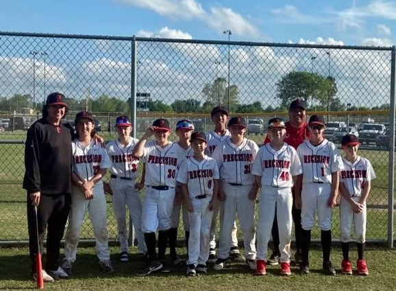 Youth Baseball Action